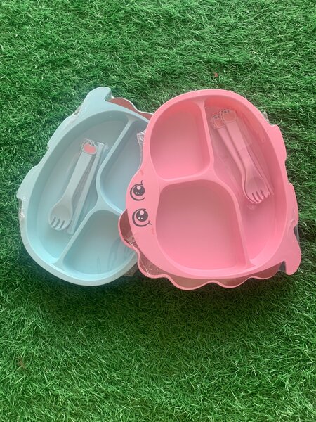 Kids partitioned plate
