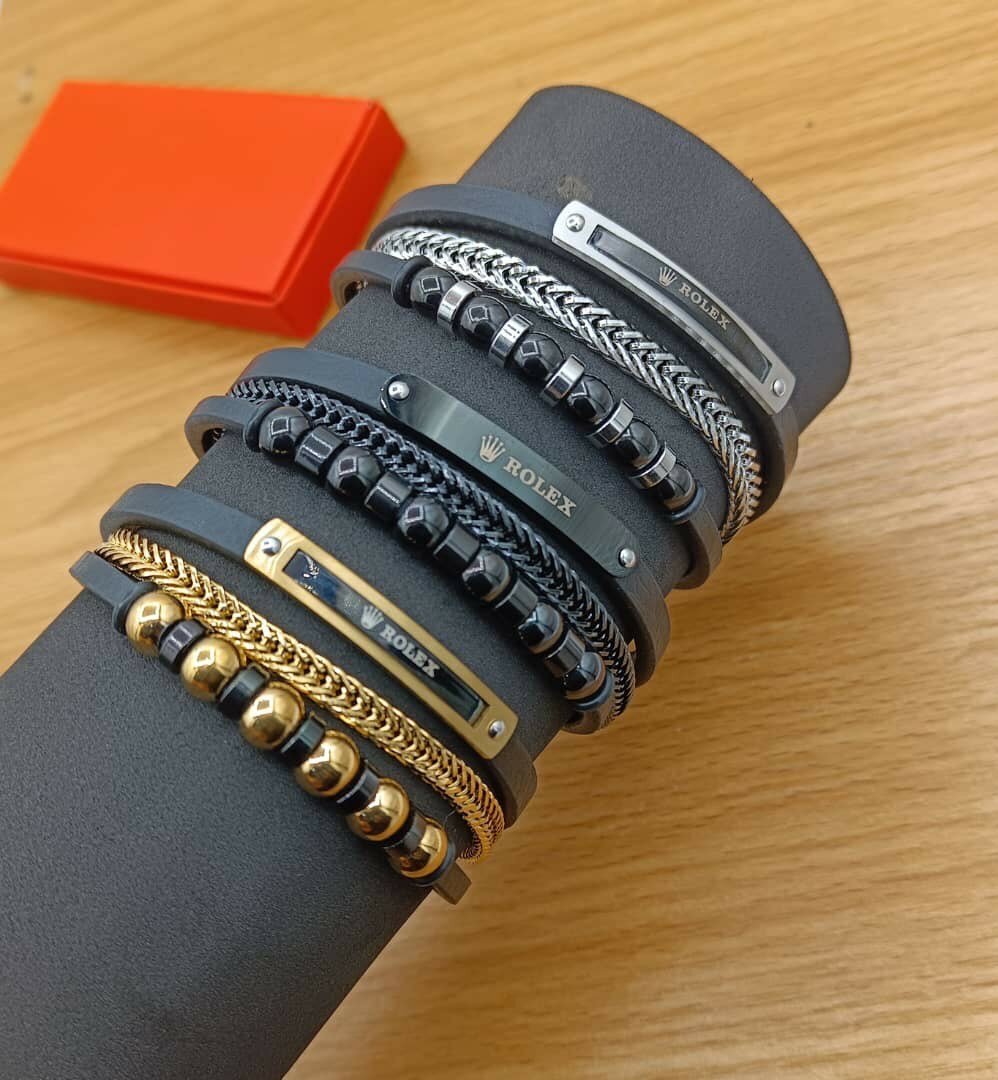 Bracelet en cuir élégant