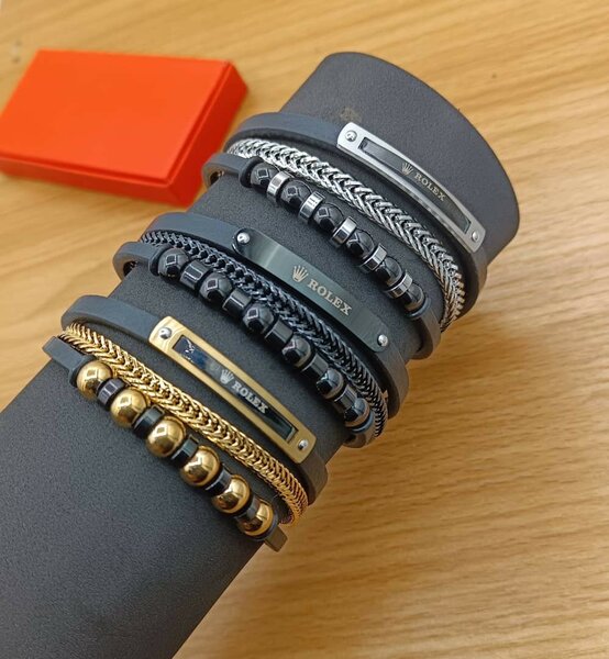 Bracelet en cuir élégant