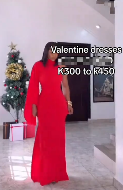 Women's red Dress