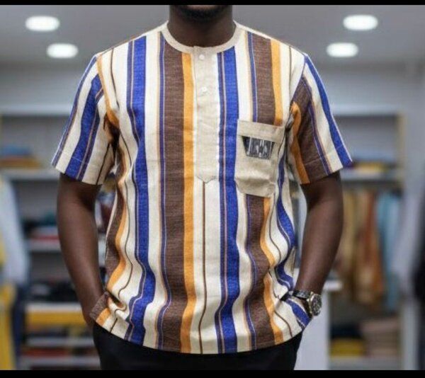 Chemise Homme Rayée Élégante