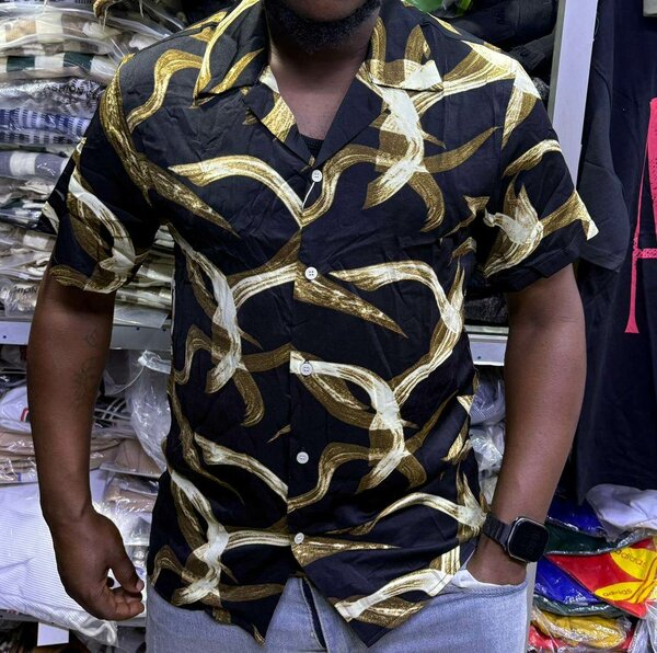 Chemise Homme Imprimée Été