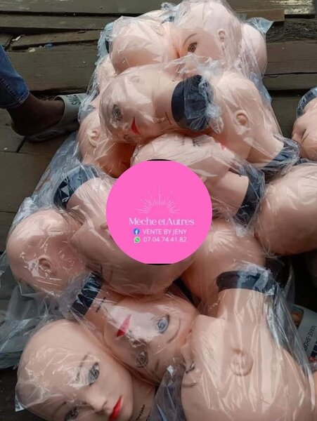 Tête de Mannequin Formation Coiffure