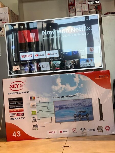 Téléviseur Sky One 43 pouces Smart TV