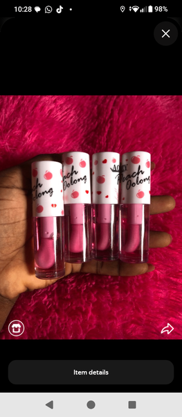 Set of Four Pink Lip Glosses
