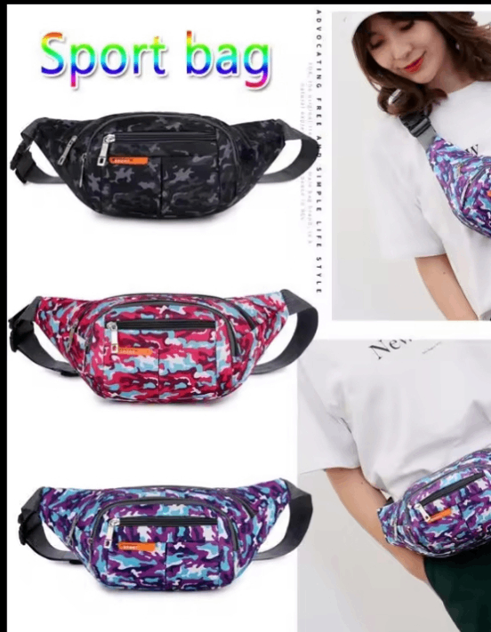 Unisex Fashion Riding Running Camping Hiking Belt Waist Pouc