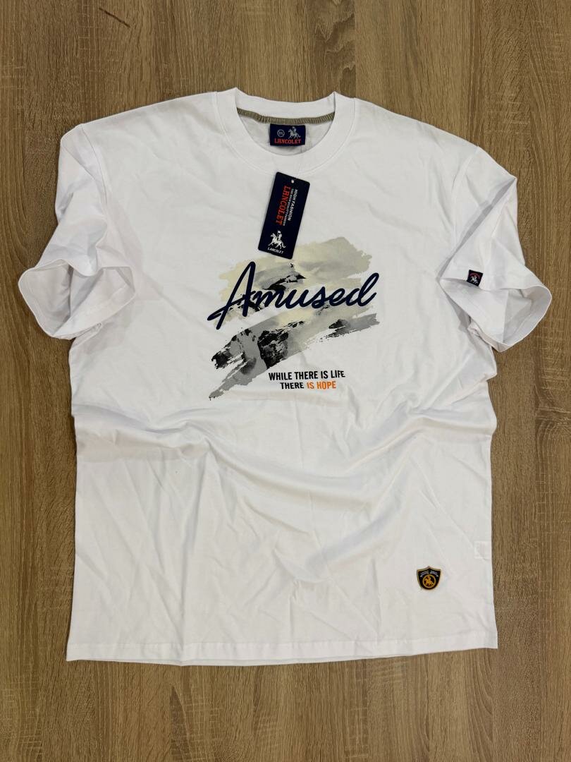 T-shirt en coton imprimé