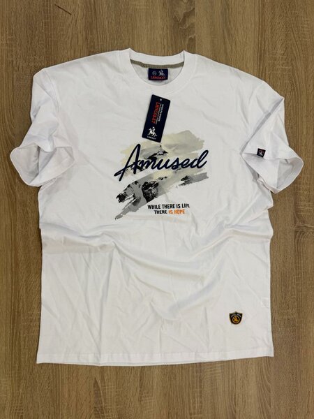 T-shirt en coton imprimé