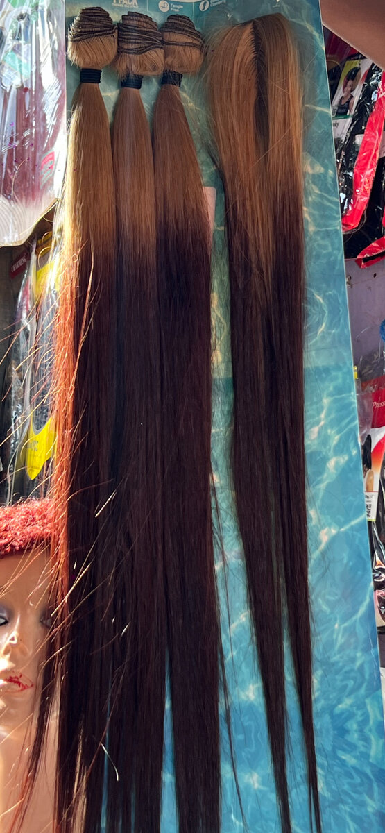 Extensions cheveux longs lisses