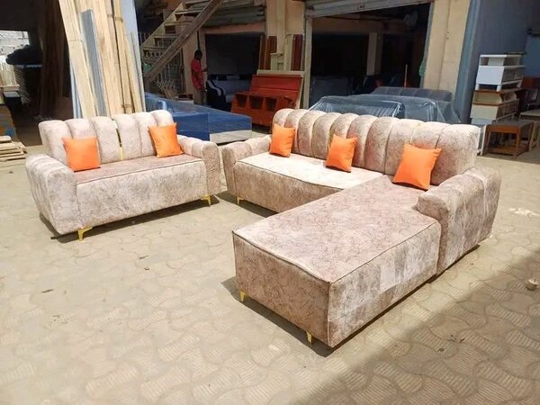 Ensemble canapé d'angle modulable