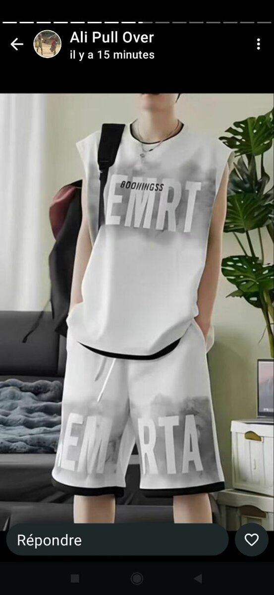 Ensemble Décontracté Été Hommes