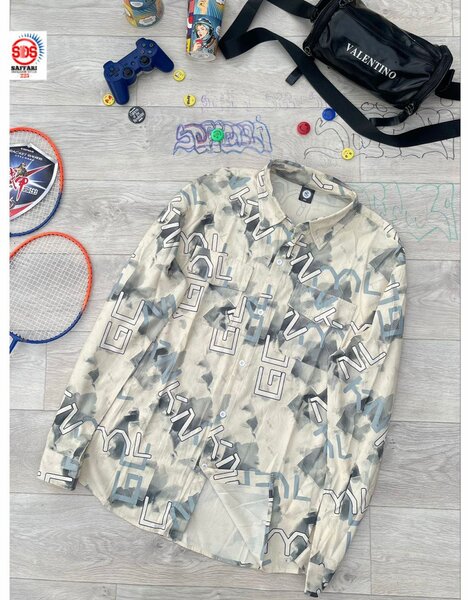 Chemise Graphique Homme Casual