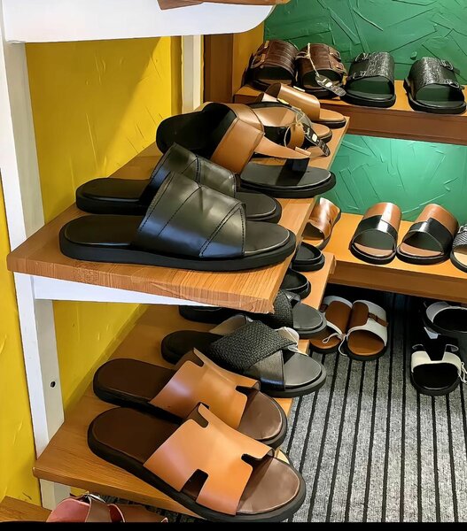 Sandales en cuir élégantes