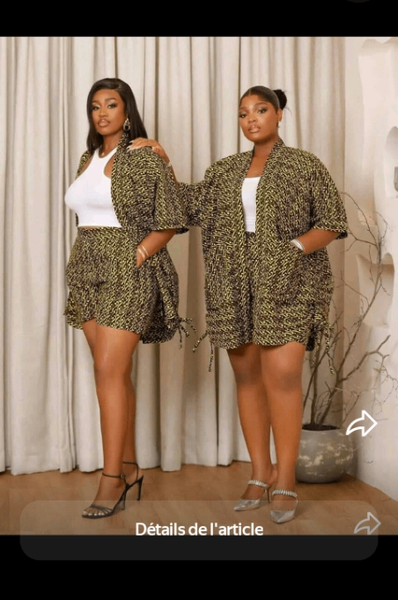 Ensemble Haut et Short Femme