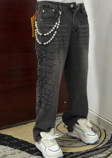 Jeans avec Motifs Tendance