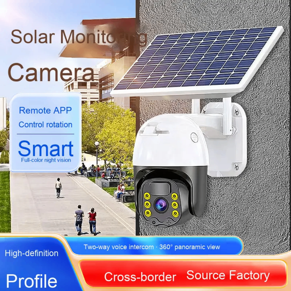 Caméra de Surveillance Solaire AI