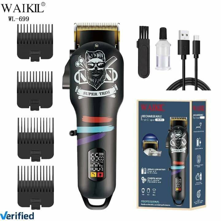 Tondeuse cheveux professionnelle rechargeable