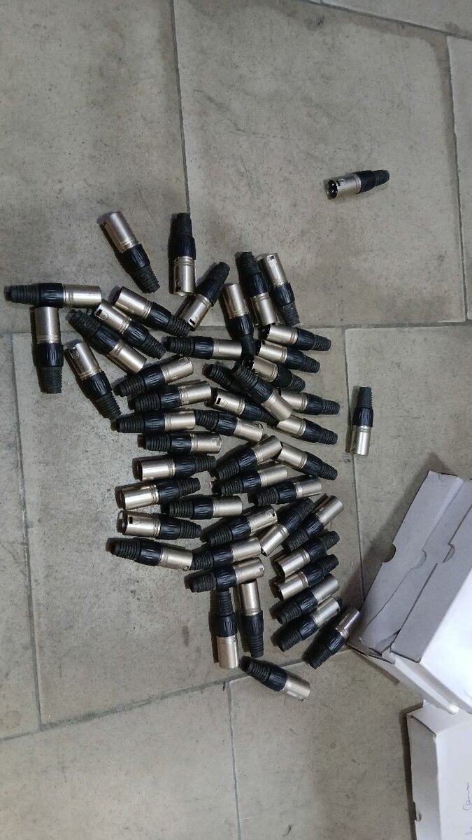 Speakon male ,cannon male fema