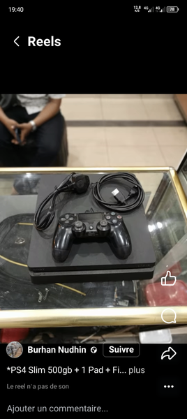 Console PS4 Slim 500GB