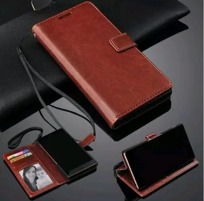 Oppo A15 / A15S Case, Premium PU Leather Magnetic Shockproof Book Stand Folio Flip Wallet Case Cover with Card Holder