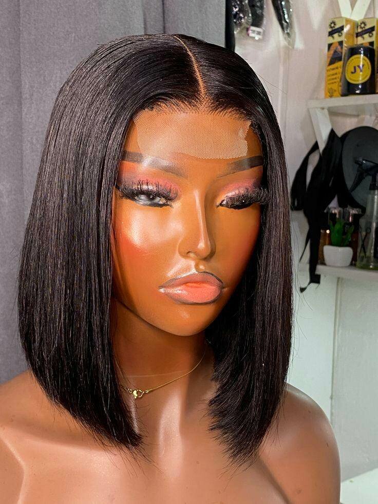 Perruque Bob Lace Front Naturelle