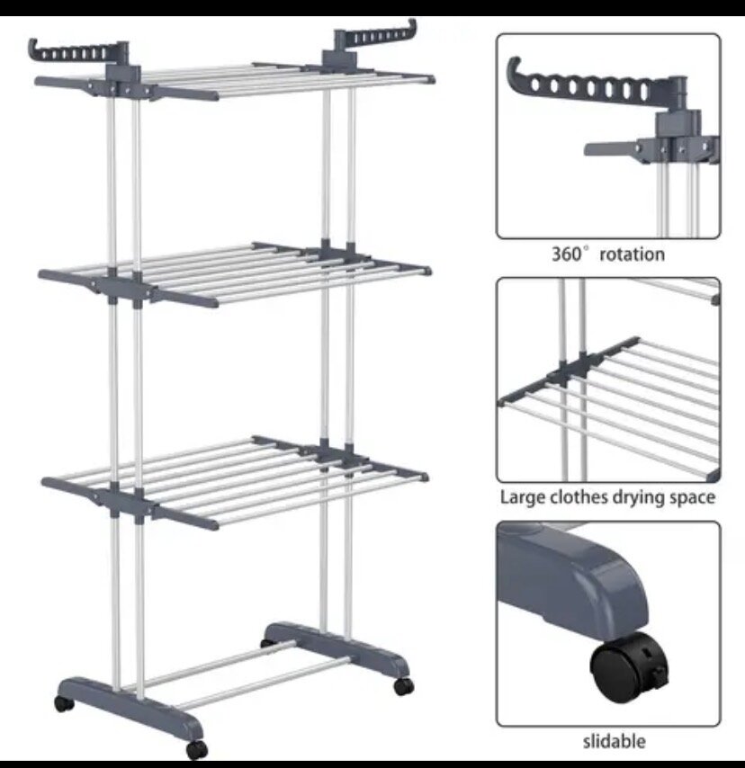 Séchoir à linge pliable