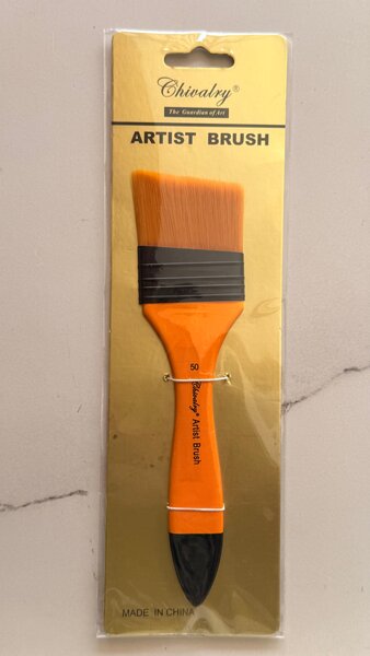 Pinceau Plat Artiste Chivalry