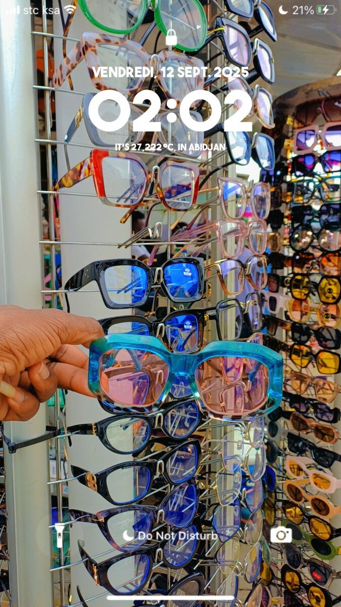 Lunettes de Soleil Trendy