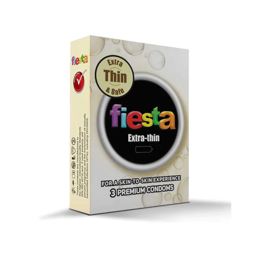 FIESTA CONDOM 24 PACKS OF 3 IN 1