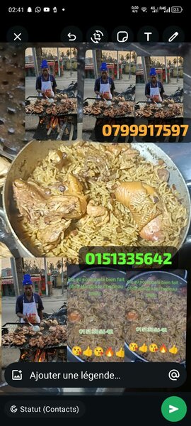 Poulet grillé savoureux