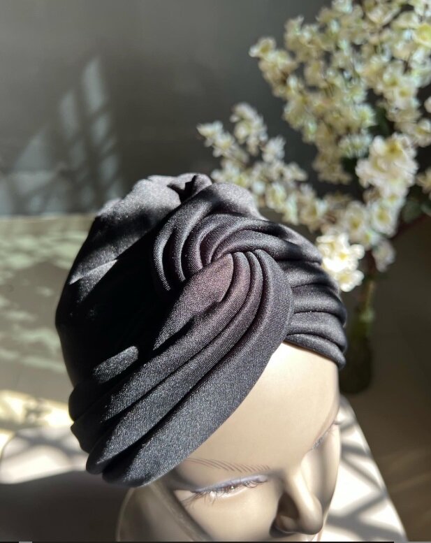 Knotted Turbans black
