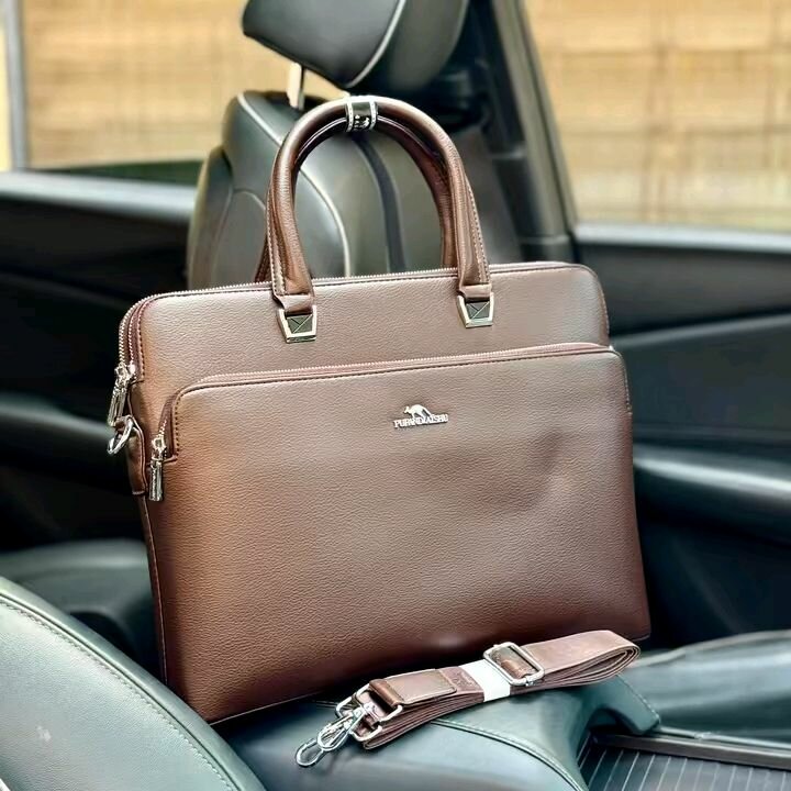 Leather handbag
