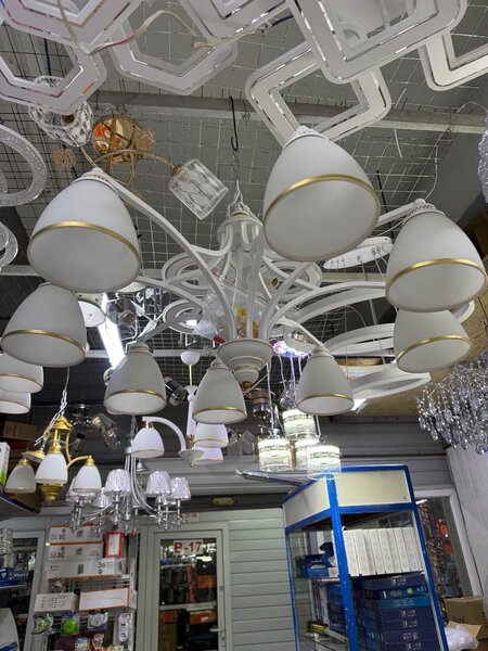 Классика люстра 8 рошковый