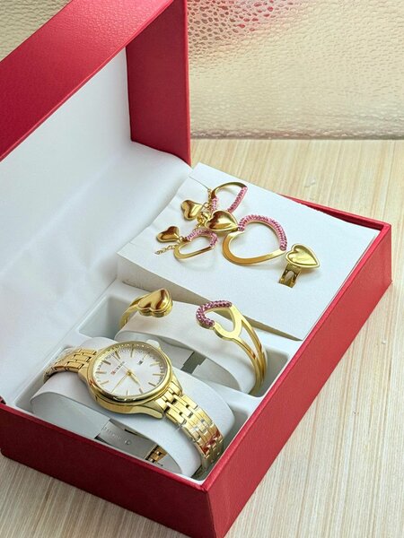 Coffret Montre et Bijoux Élegant