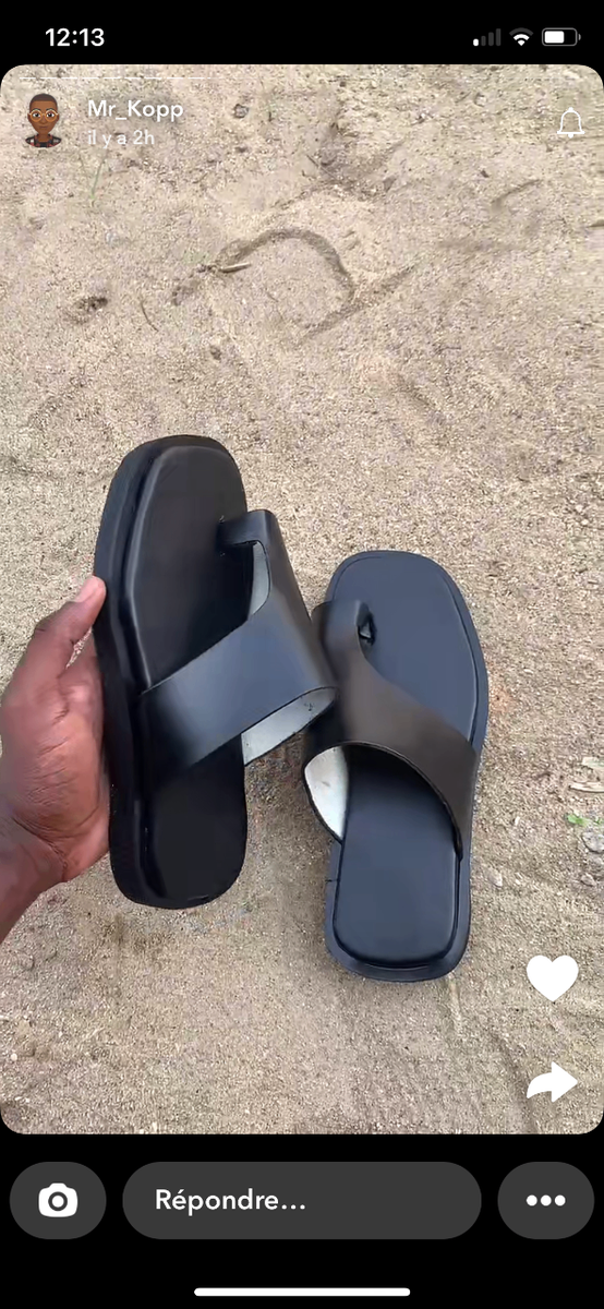 Sandales Noires pour femme