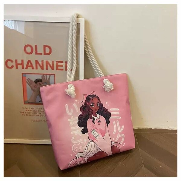 Sac cabas imprimé artistique