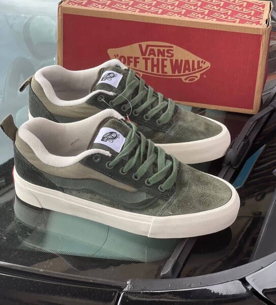 Baskets Vans Vertes Hommes