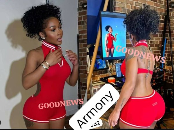 Combinaison Short Rouge Sexy