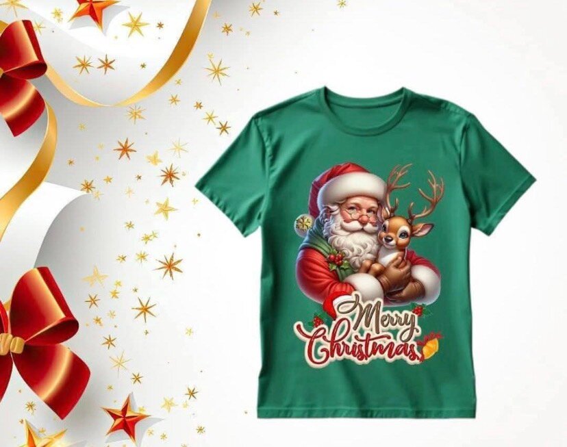 T-Shirt Noël Père Noël 2025