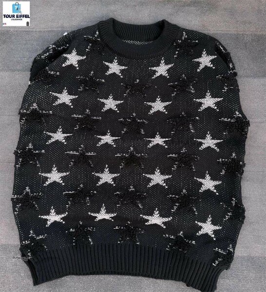 Pull chaud étoiles noires