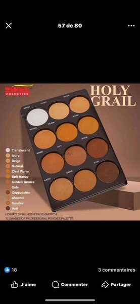 Professional Powder Palette