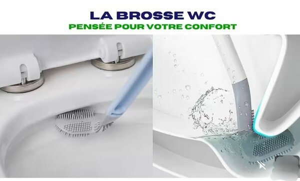 Brosse WC Flexible Silicone