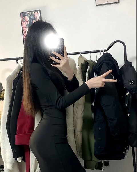 Обтягивающие платье черное