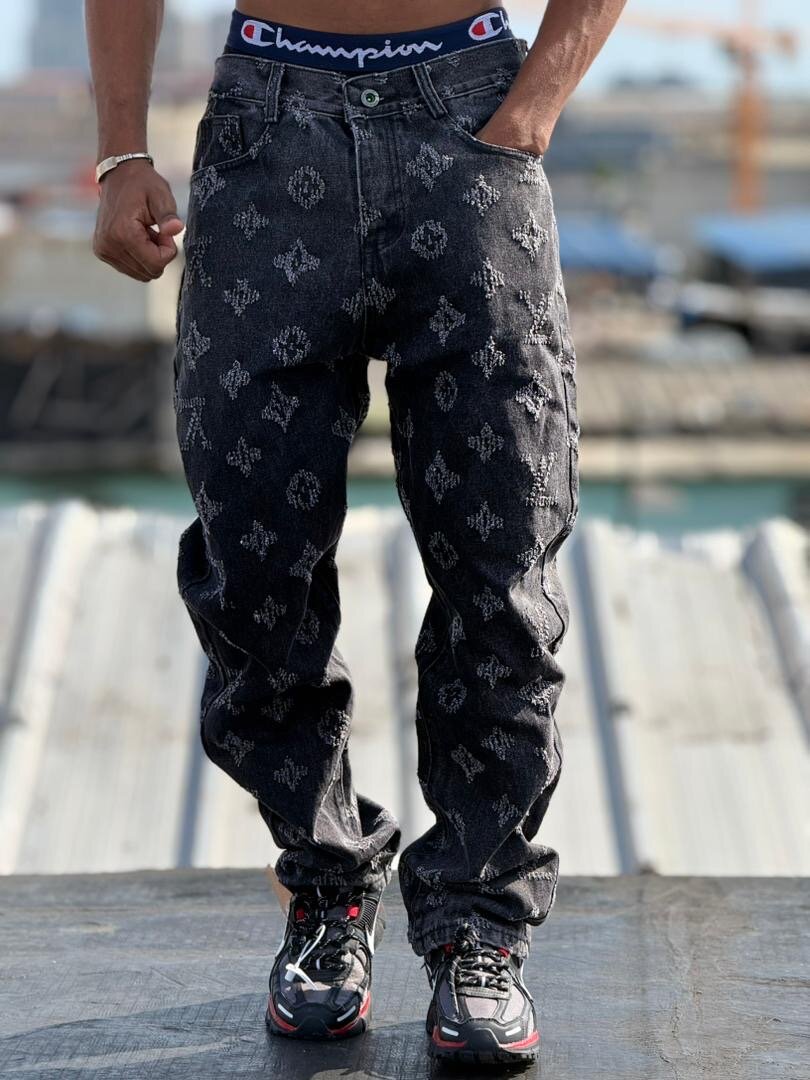 Jeans homme imprimés modernes