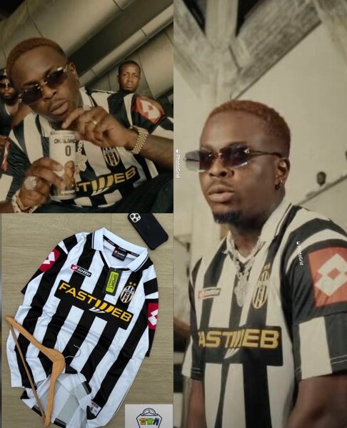 Maillot de foot Juventus noir et blanc