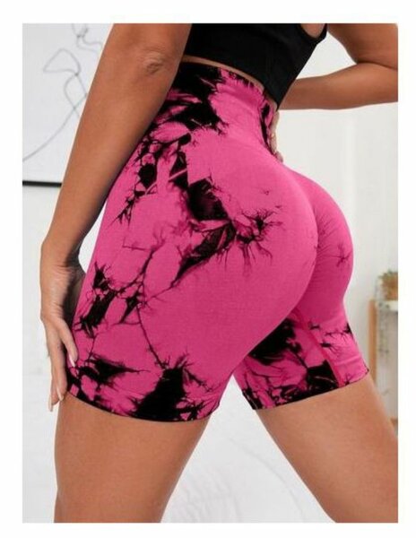 Shorts de sport taille haute femme