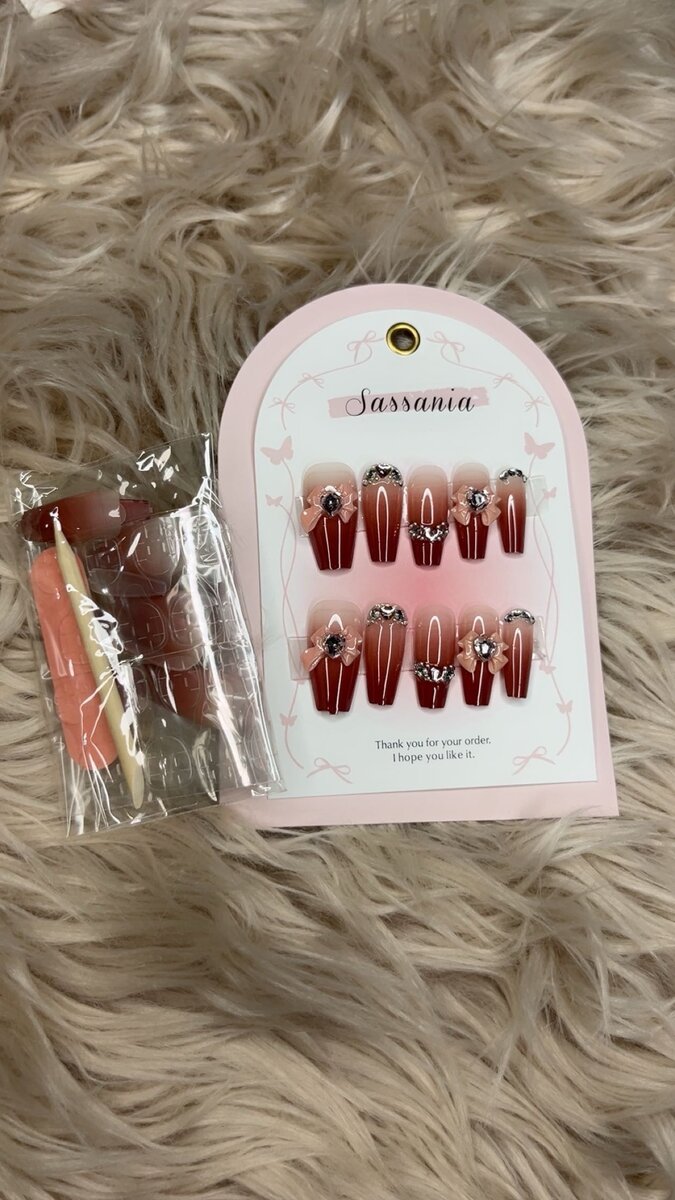 Ongles Précollés Élégants