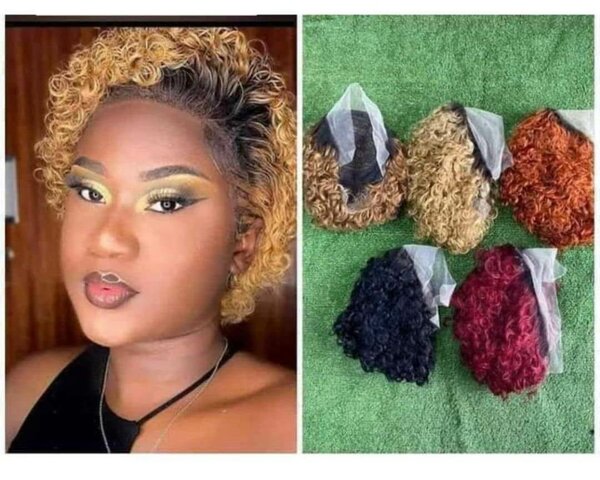 Perruques Bouclées Synthétiques