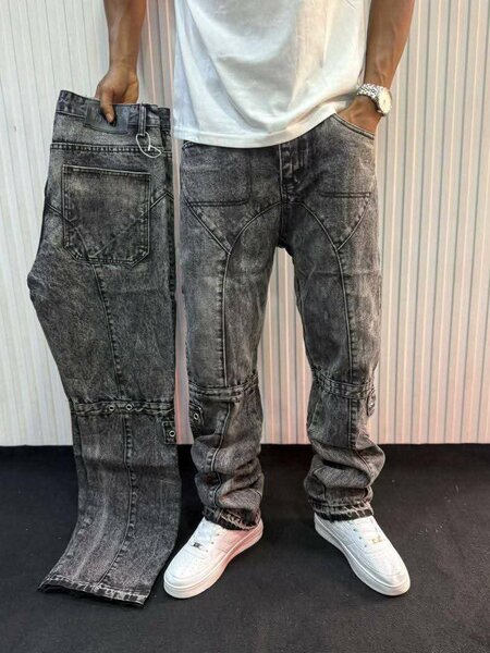 Jeans déchirés style urbain