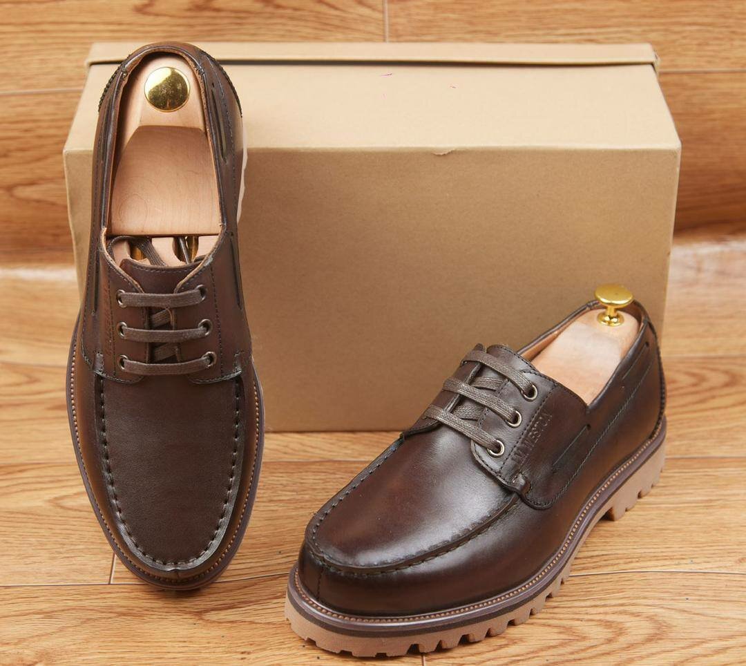 Chaussures Mocassins en Cuir